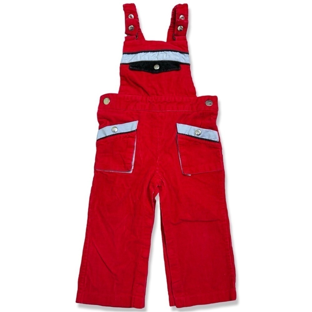 VINTAGE Popsicle Brand Corduroy Overalls